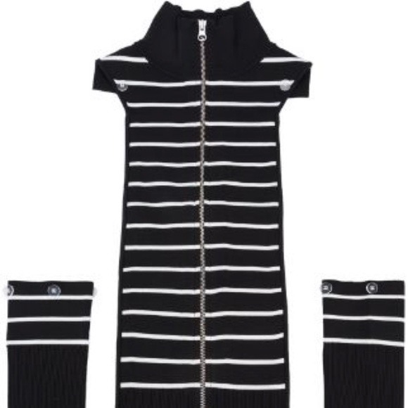 veronica beard striped dickey